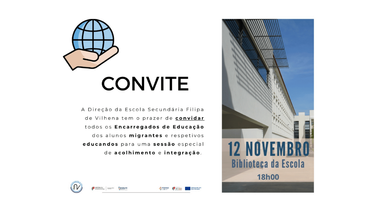 Sessão de Acolhimento e Informação para Encarregados de Educação de Alunos Migrantes e respetivos Educandos